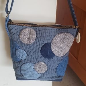 Hand-made jeans bag